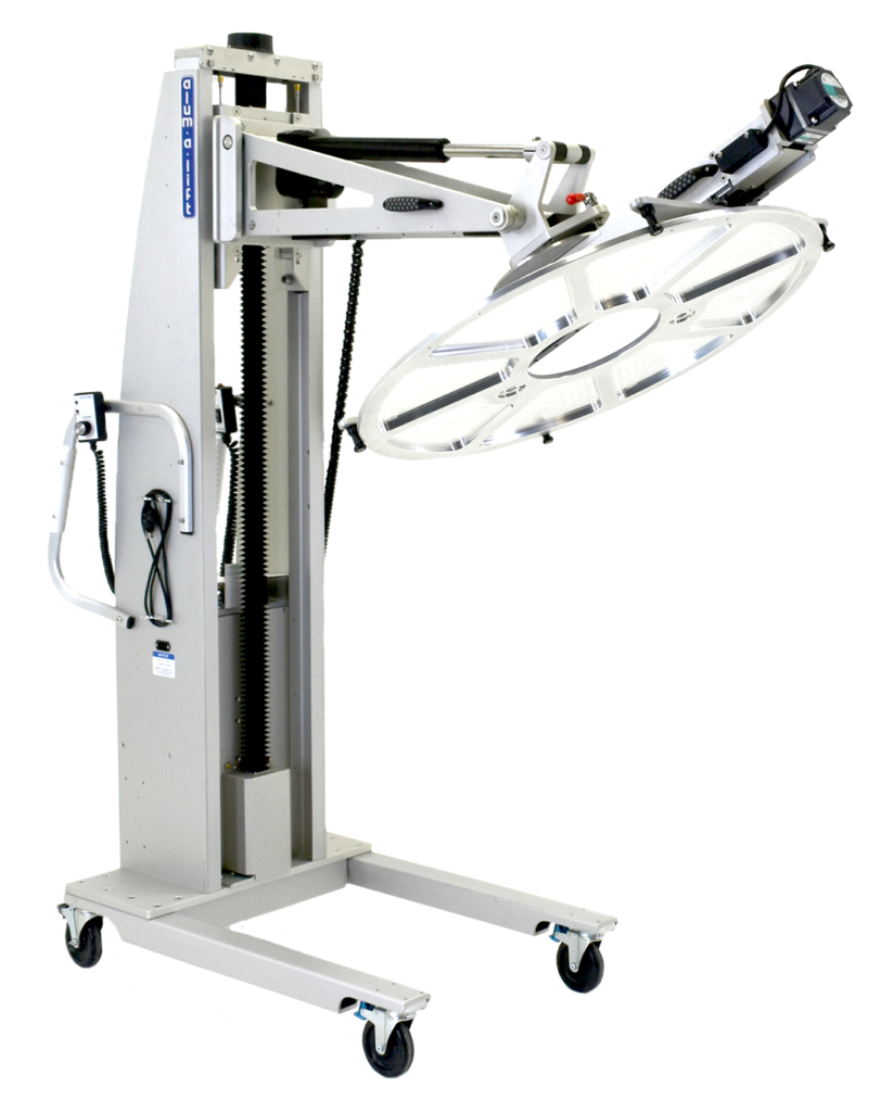 Material Handling Solutions For Optics | Optical Lift | Alum-a-Lift