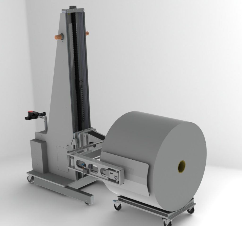Power Drive Counterbalance Lift with Powered Clamp