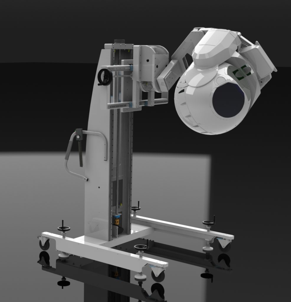 Rotating Fixture Lift for Optical Assembly
