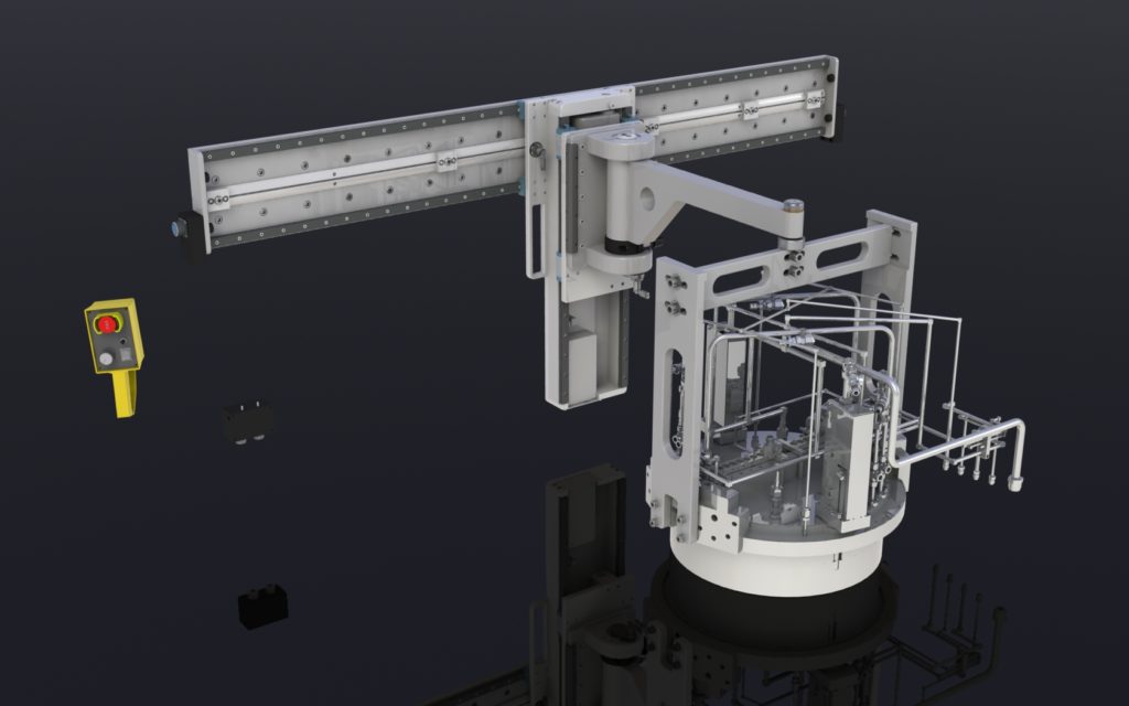 On-Equipment Shuttling Tooling Lift