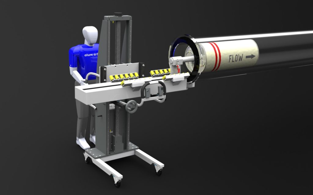 Filter Insertion Shuttle Lift