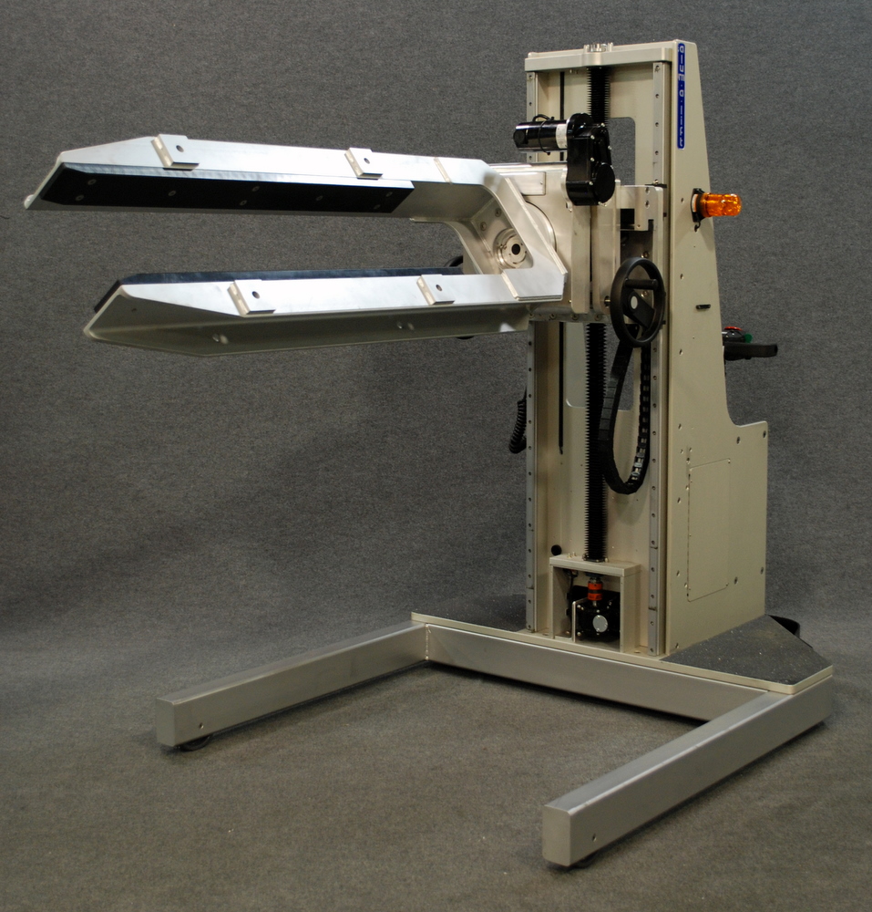 Power Drive Lift with Fixture for Rotating Dies