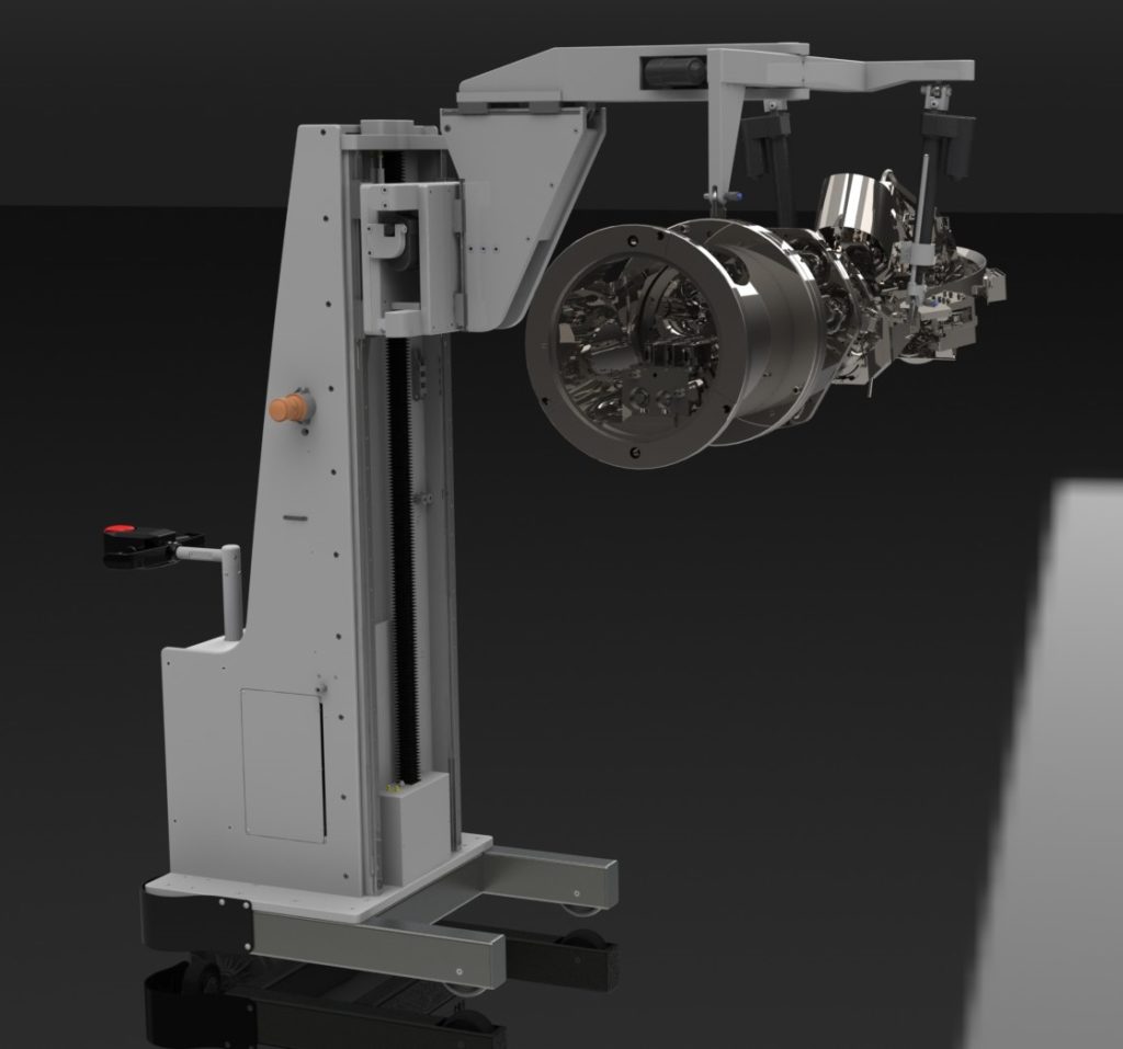 Multi Degree of Freedom Lifting Device for Inspection Camera