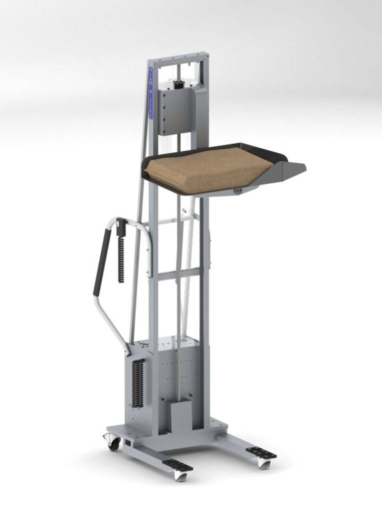 Platform Lift for Dumping Bags