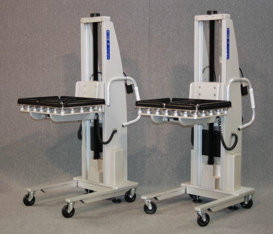 Ball Transfer Lifts for Sliding Batteries