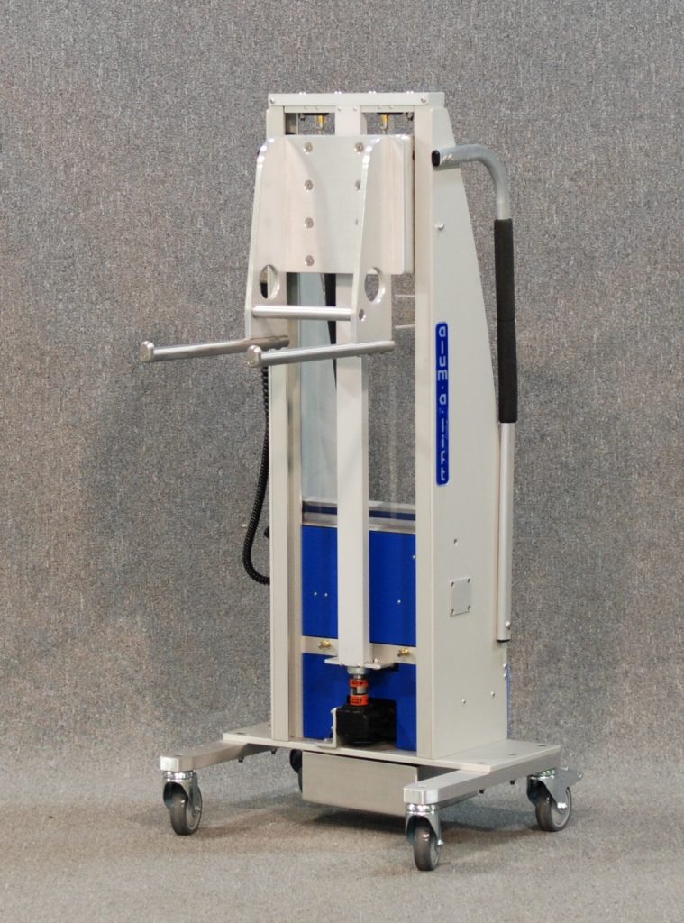 Dual Prong Set Lift for Handling Reels and Spools