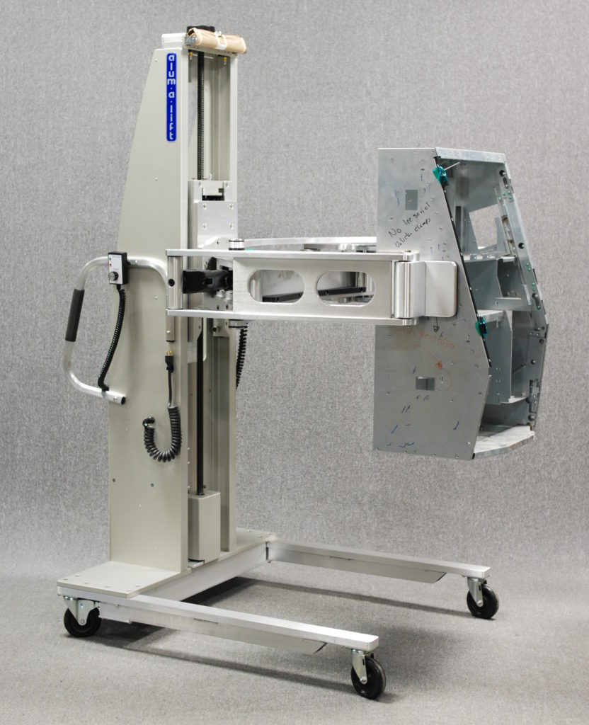Custom Clamping lift for Electronics Chassis