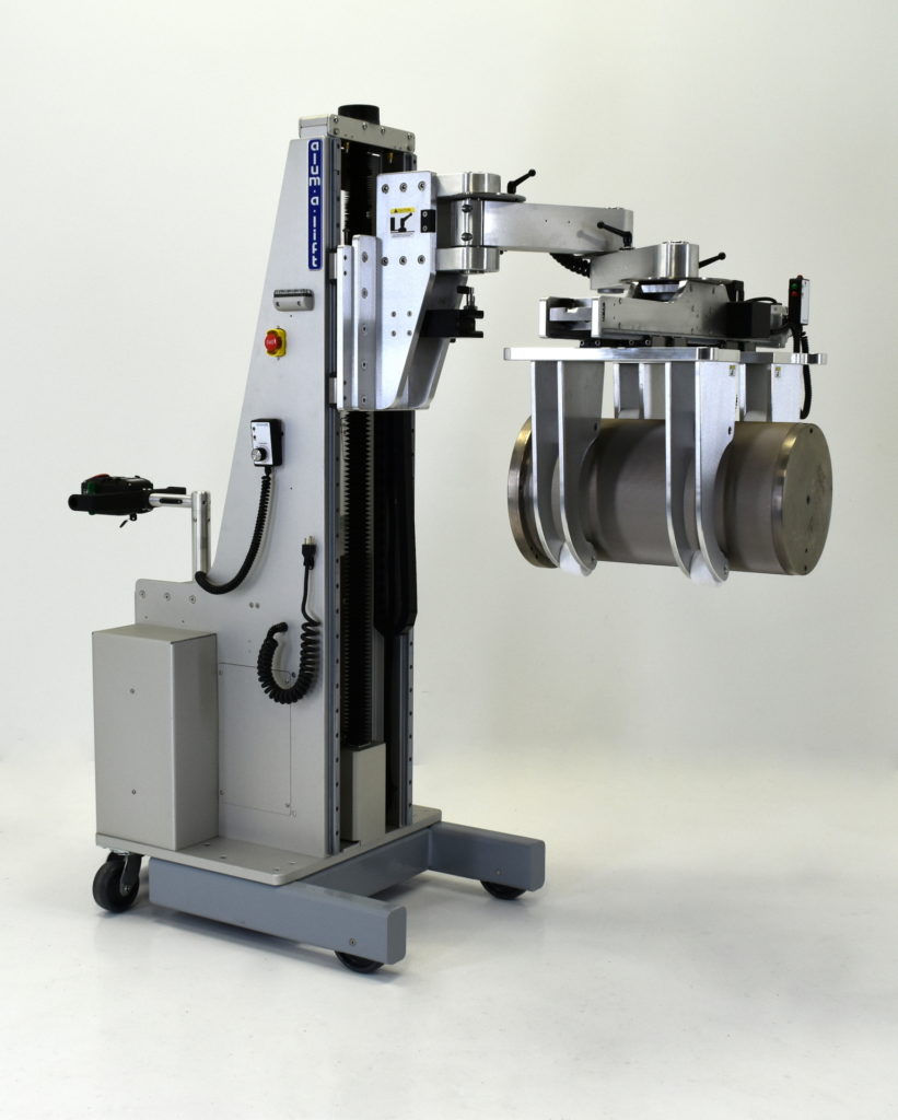 Portable Mold Handling System With Articulating Gripper