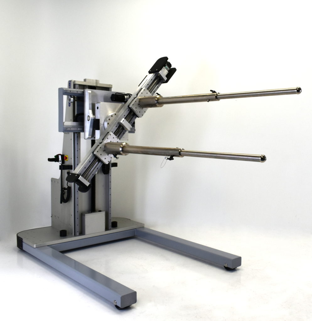 Portable Ergonomic Automotive Wind Tunnel Model Lifter and Rotator