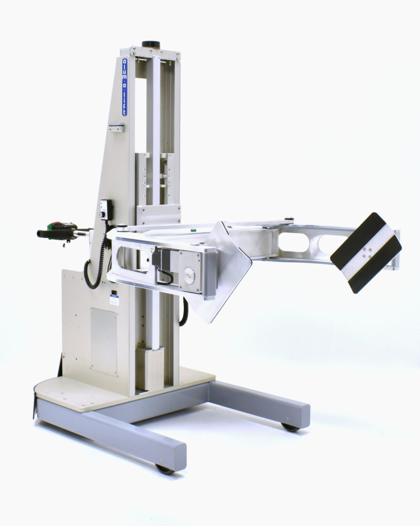 Ergonomic Roll Handling Lifting Equipment with Powered Clamp for Large Rolls