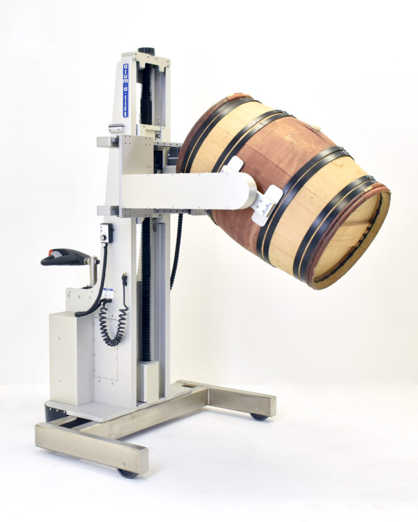 Ergonomic Wine Barrel Lifting Equipment with Clamp and Rotator