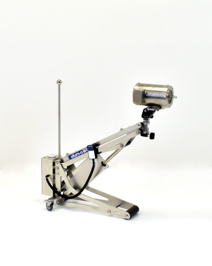Pharmaceutical Stainless Steel Mixer Motor Installation Lift