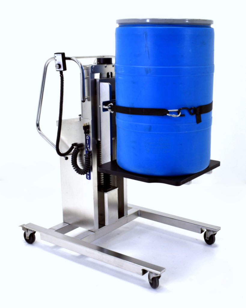 Custom Portable Stainless Steel Drum Lifting Platform