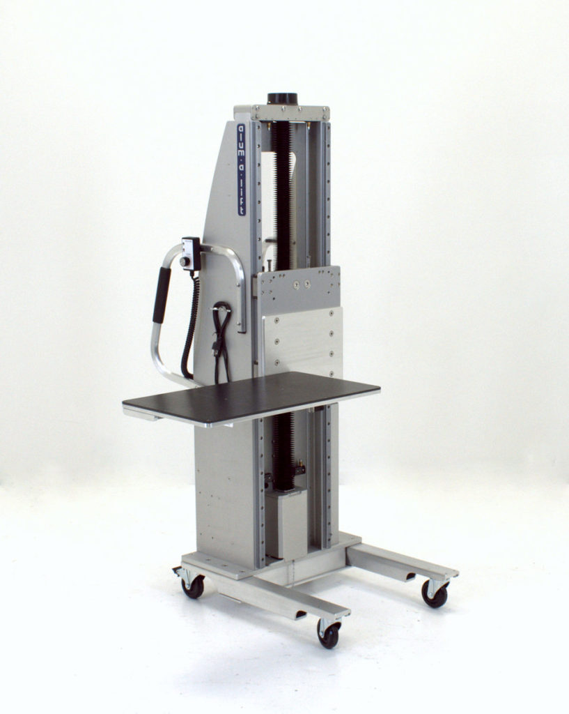 Test Chamber Loading Lift with Side Shift Platform