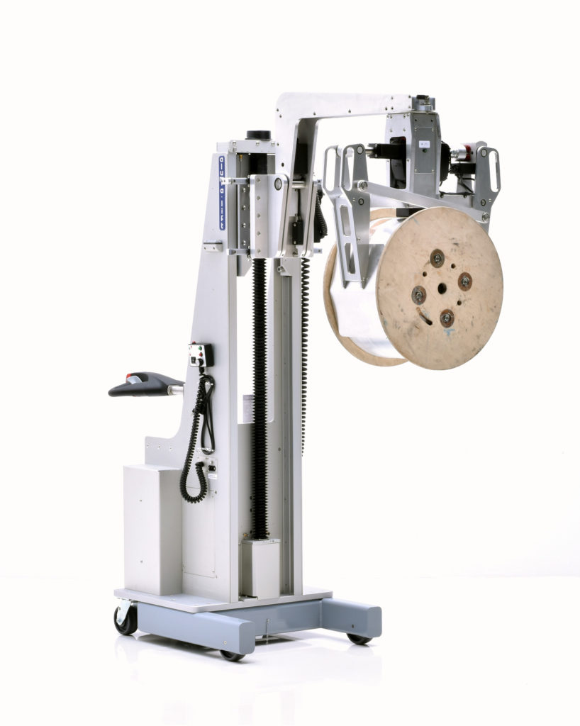 Portable Ergonomic Roll and Spool Handling Lift