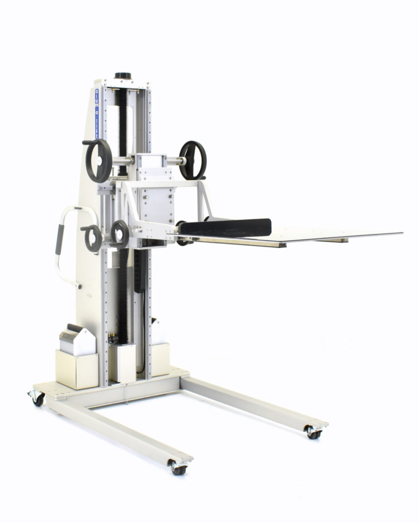 Portable Ergonomic Cleanroom Lift with Precision Shuttling Platform