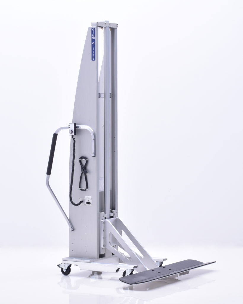 Roll Lifter and Transporter with V-Trough