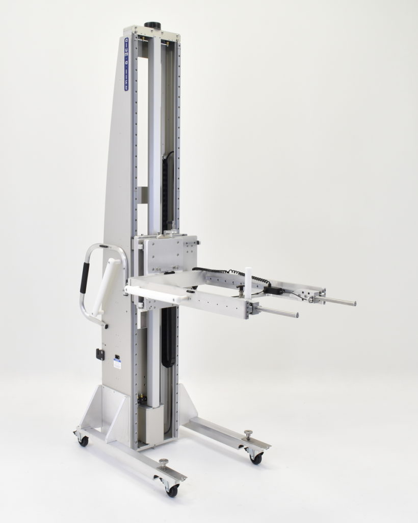 Custom Ergonomic Lift with Shuttling Prongs for Compute Elements