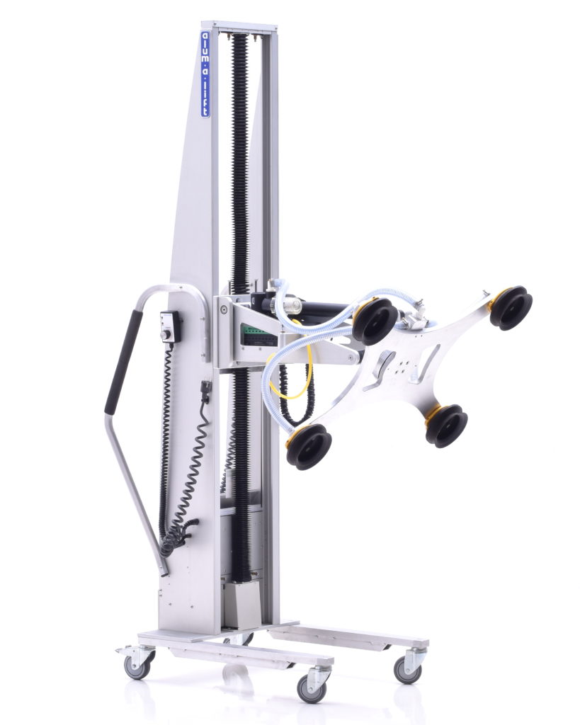 Portable Ergonomic Vacuum Lifter With Rotation For Wooden Panels