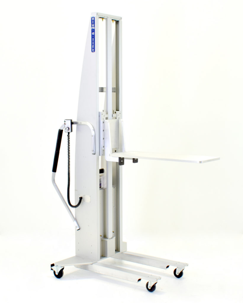 Lightweight Lift with Platform for Server Burn-in