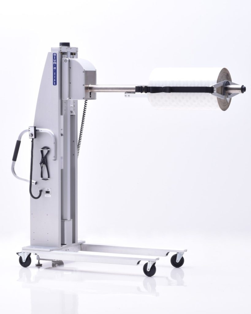 Roll-Loading Lifter with Powered Push-Pull