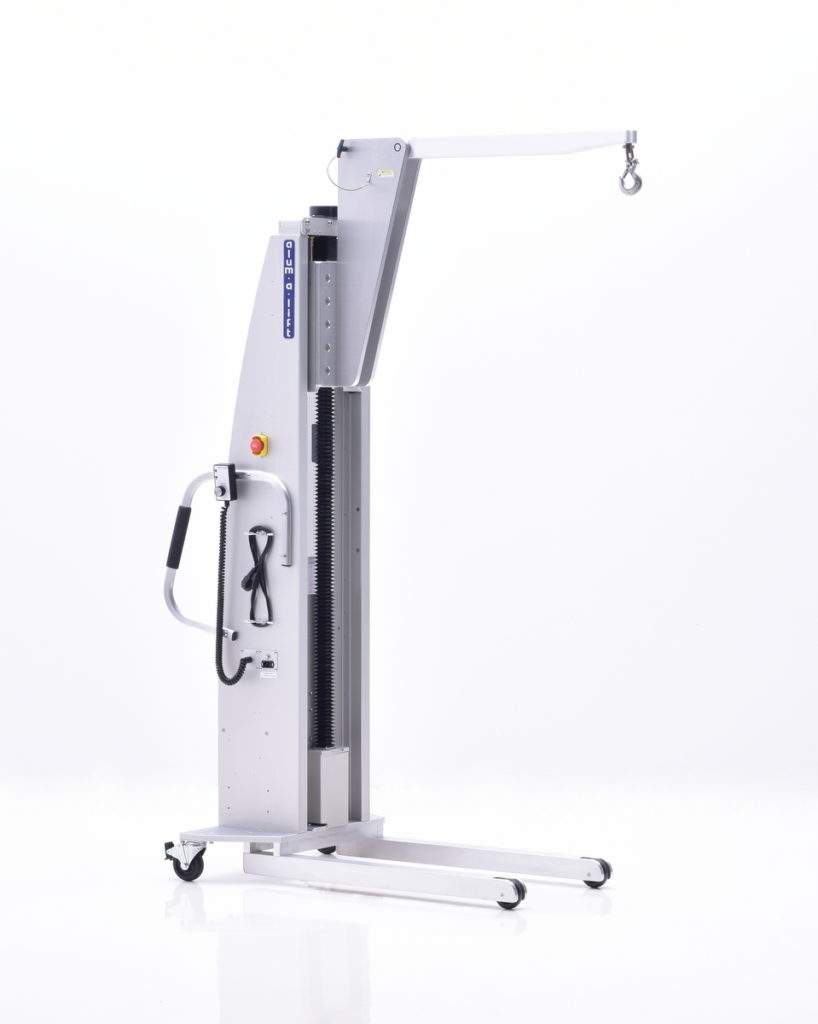 Electric Ergonomic Lift with Hook and Hoist Ring