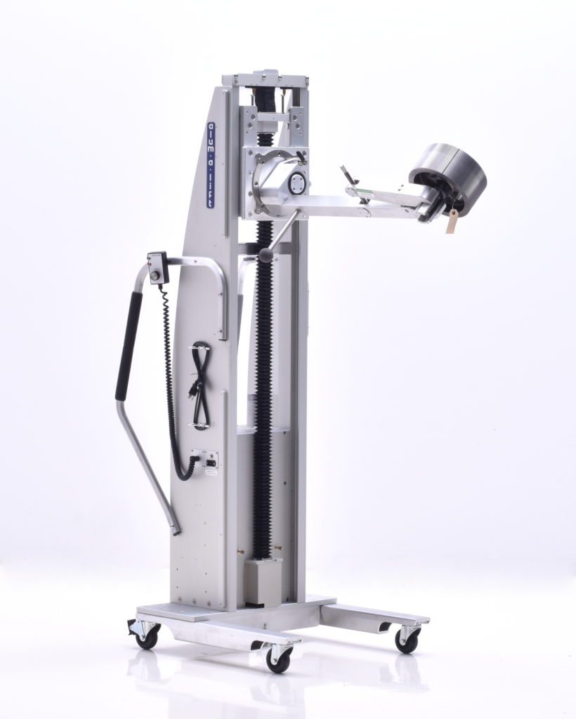Ergonomic Tool and Die Lifter with Rotating Gripper