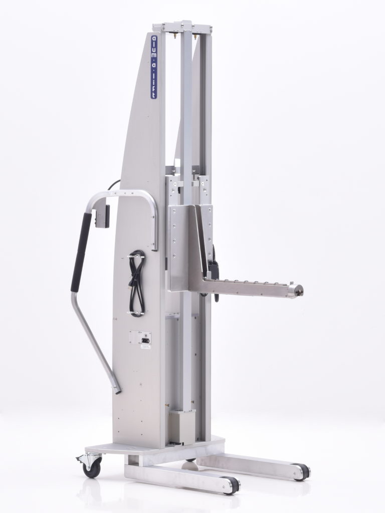 31603 Roll Handling Lift with Weighing System