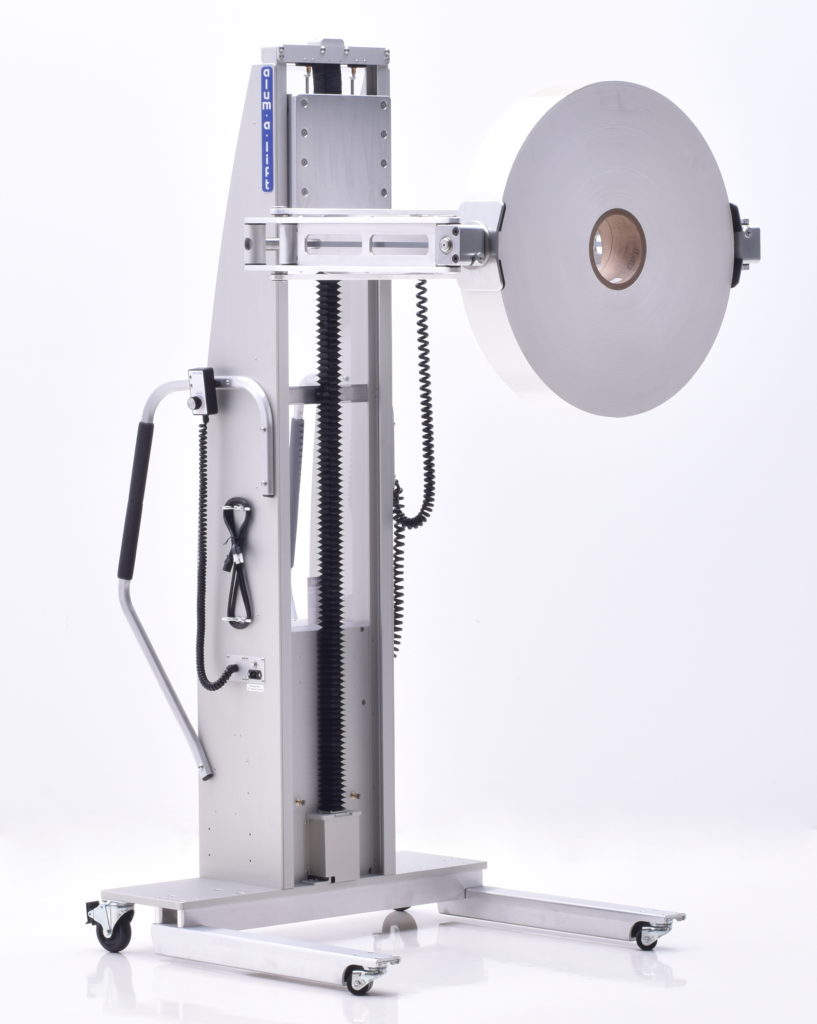 Lightweight Roll Handling Lift for Food Packaging