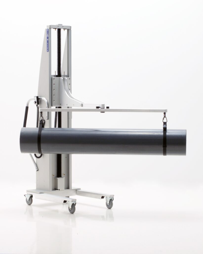 Ergonomic Lift with Spreader Bar and Slings
