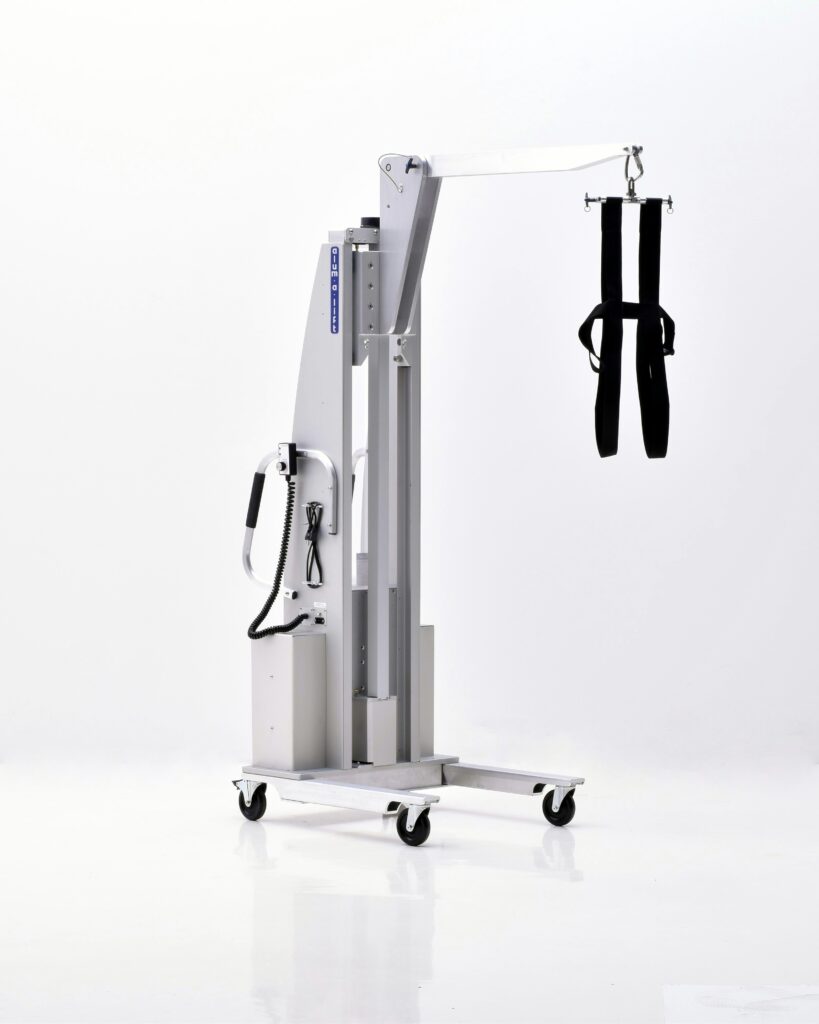 31240 Ergonomic Lift with Folding Boom and Battery Sling