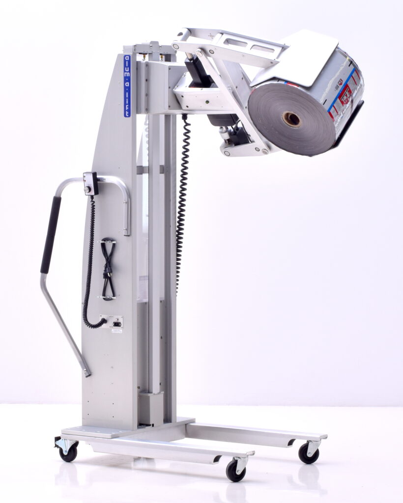 Lightweight Roll Handling Lift with Low Profile Clamp