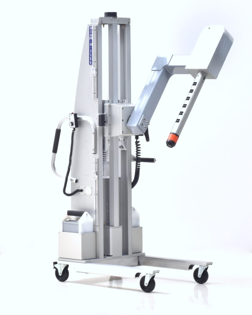 Narrow Aisle Roll Lifter with Rotating Core Gripper