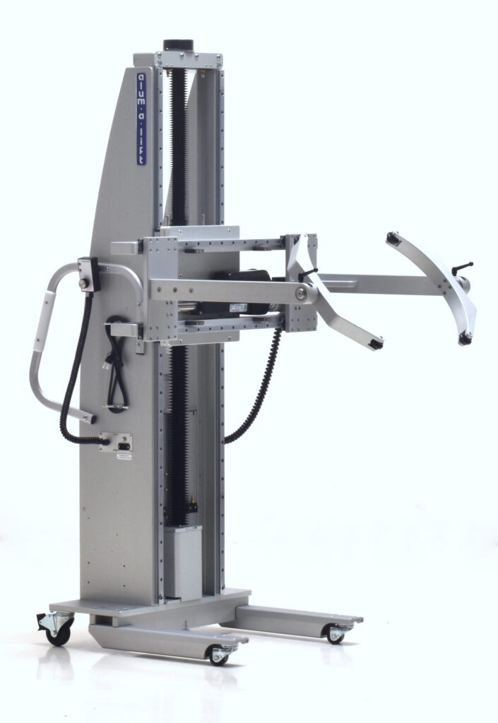 Custom Mobile Work Positioner Lift for Ceramic Plates