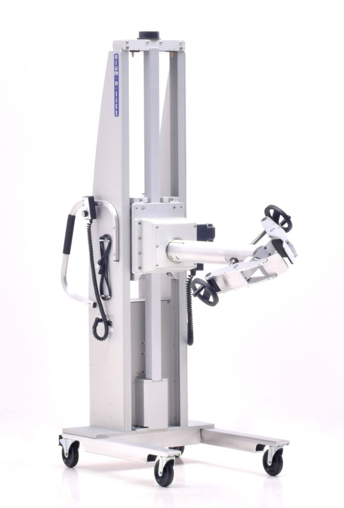 Ergonomic Fail-Safe Lift and Repair Stand with Rotating Clamp