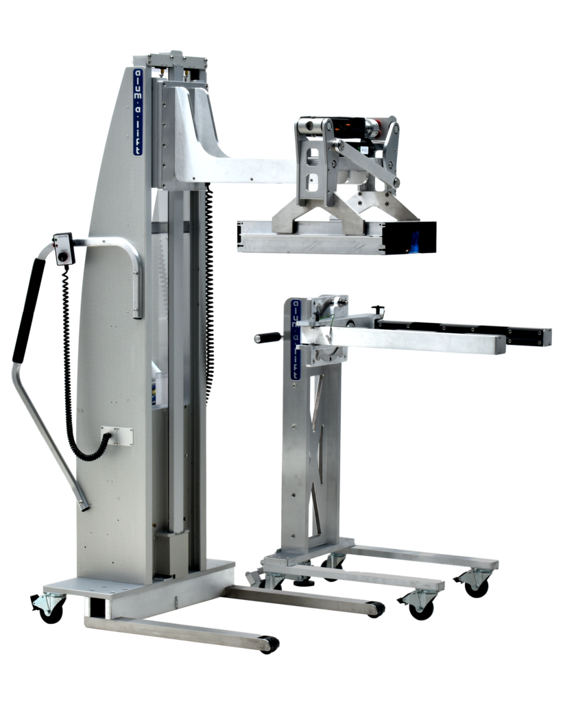 34673 Vertical Clamp Battery Lift with Work Positioner Cart