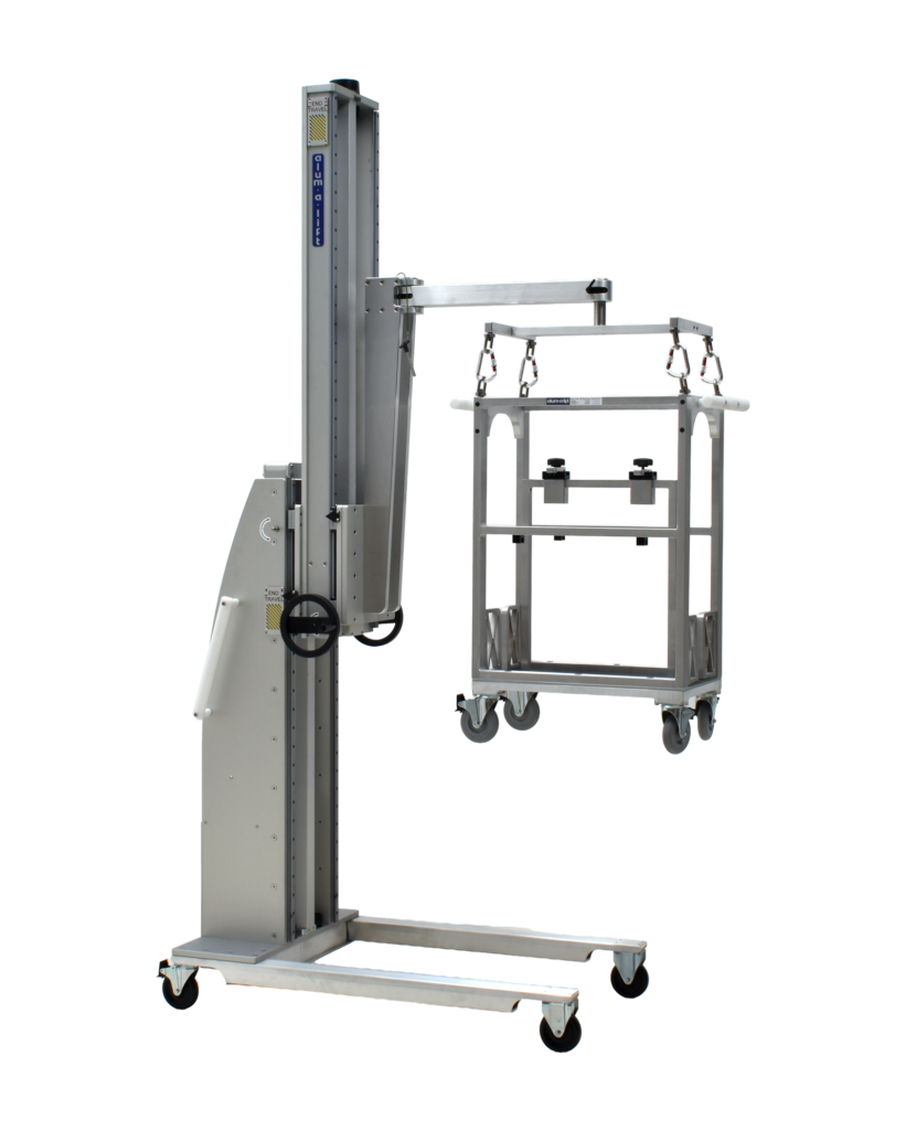 36414 Manual Adjustable Arm Lift for Handling Case Carts